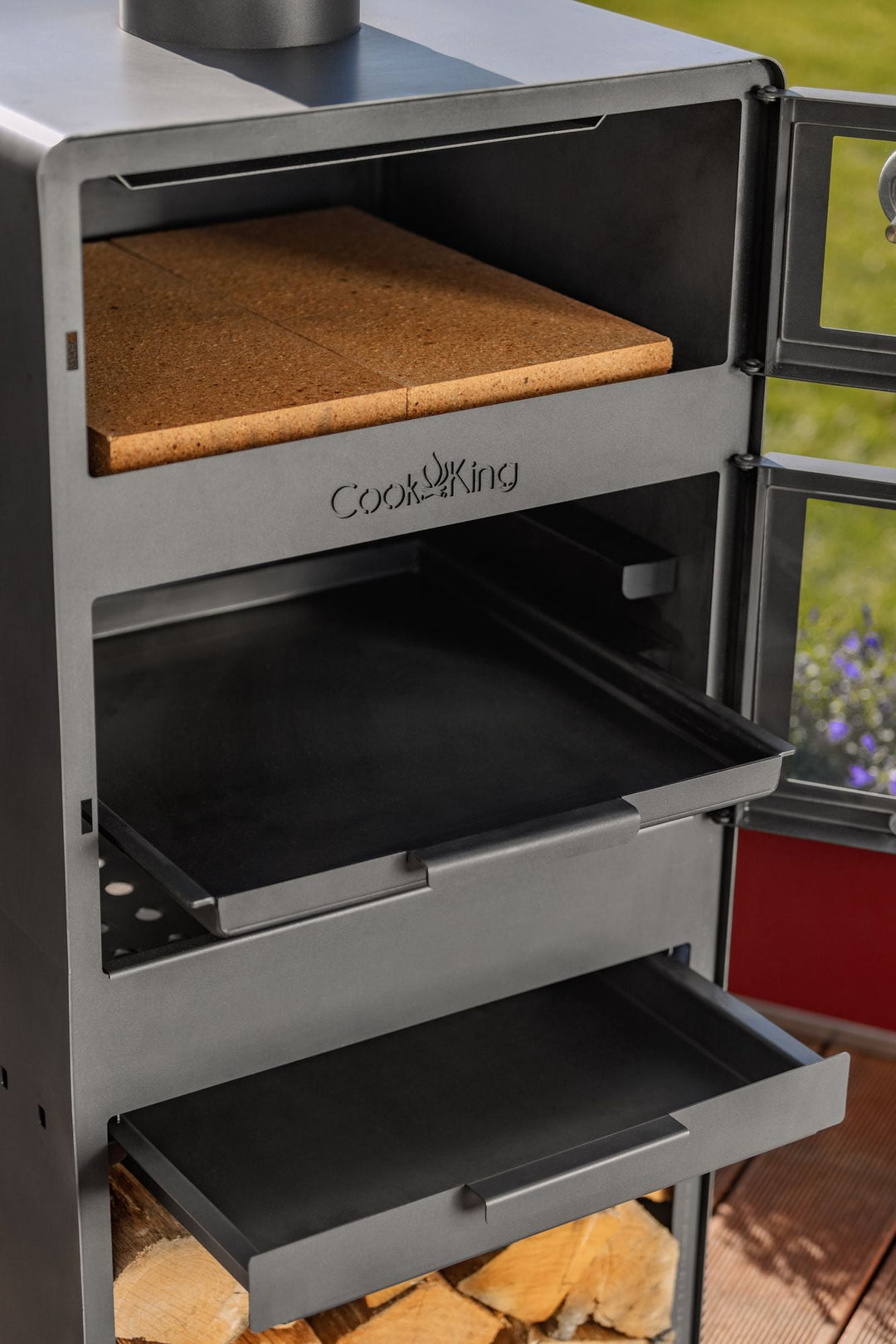 Gartenofen "TOSCANA"  – Grill, Backofen &amp; Pizzaofen in einem
