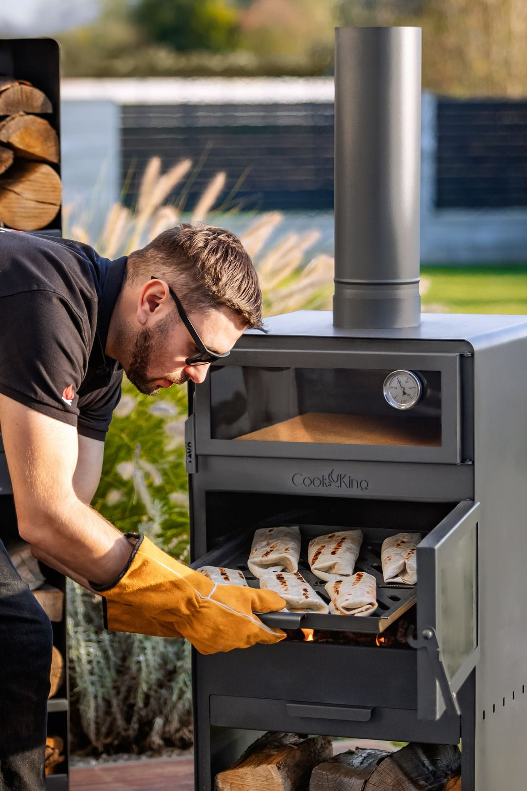 Gartenofen "TOSCANA"  – Grill, Backofen &amp; Pizzaofen in einem