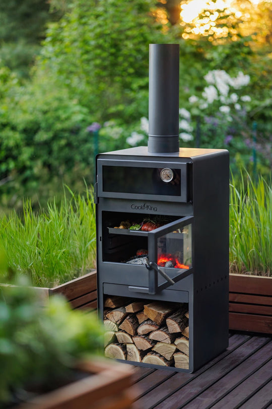 Gartenofen "TOSCANA"  – Grill, Backofen &amp; Pizzaofen in einem
