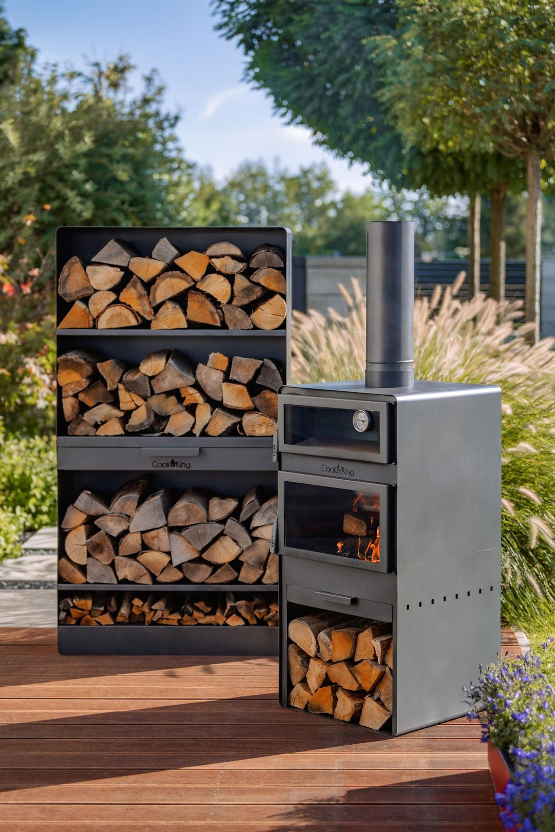 Gartenofen "TOSCANA"  – Grill, Backofen &amp; Pizzaofen in einem